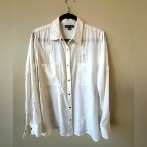 Repeat clothing White Shirt with stars